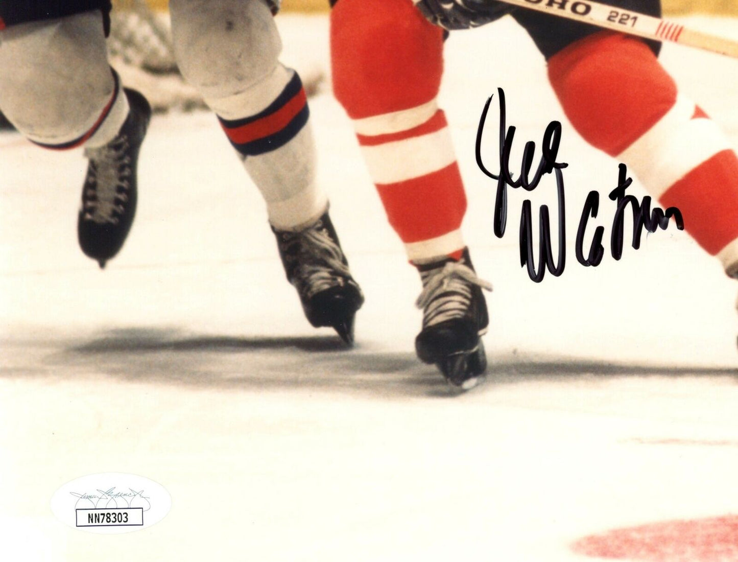 Joe Watson New York Rangers Signed/Autographed 8x10 Photo JSA 159022