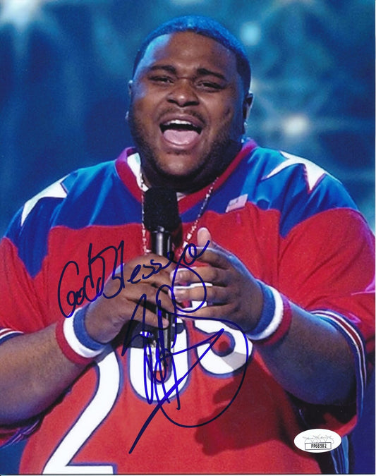 Ruben Studdard Performer Signed/Autographed 8x10 Photo JSA 163221