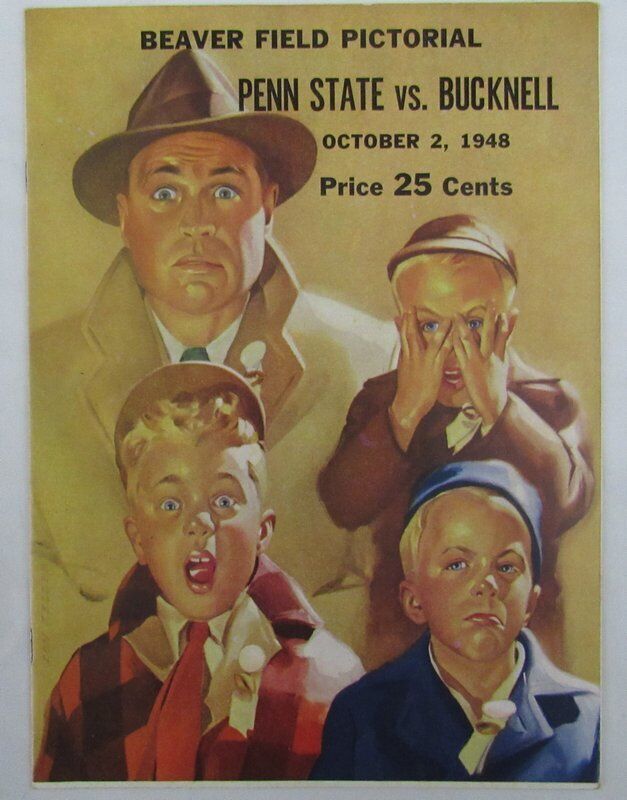 1948 Penn State Nittany Lions vs. Bucknell  College Football Program 137596