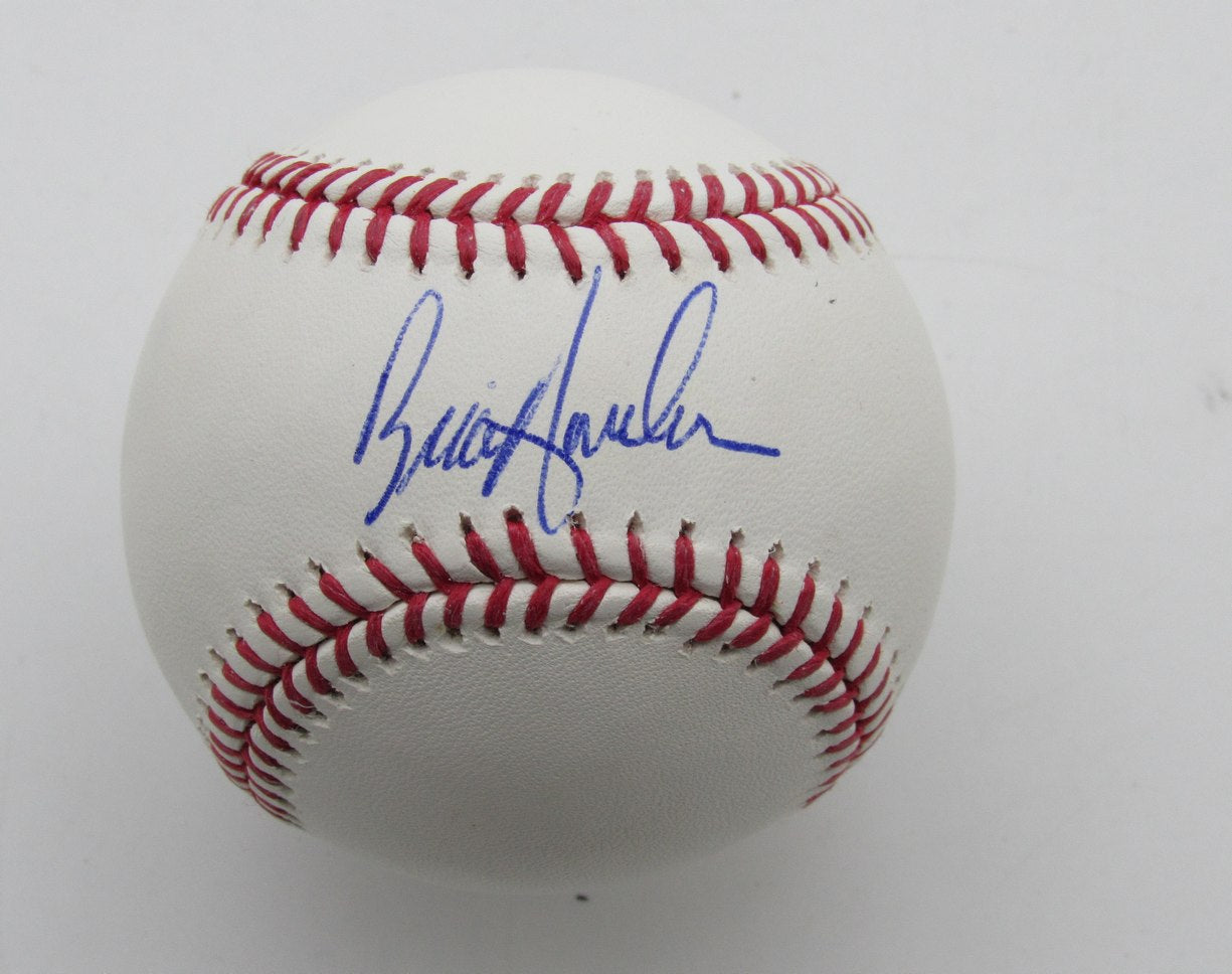 Brian Anderson Autographed OML Baseball Cleveland Indians 180081