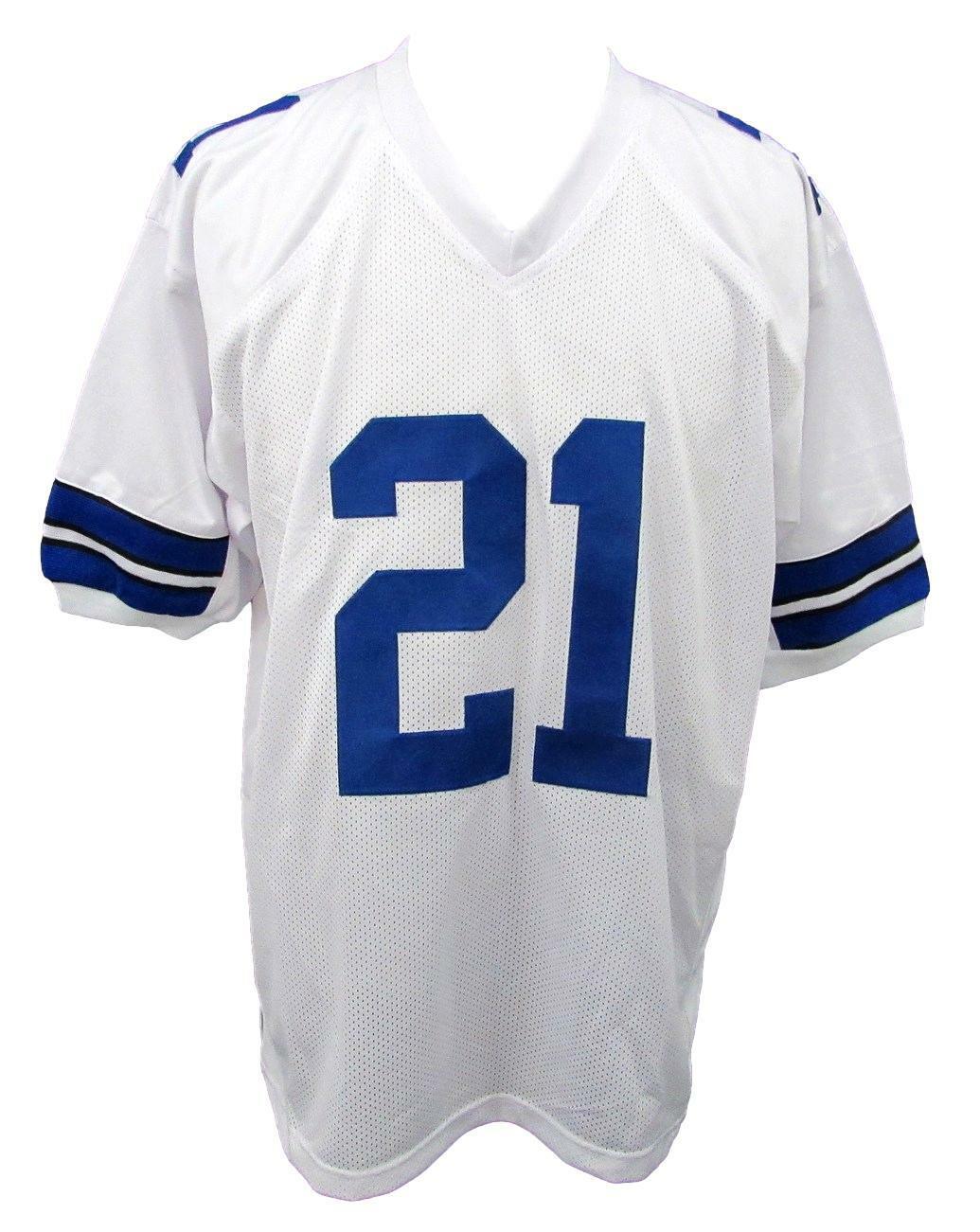 Ezekiel Elliott Autographed Dallas Cowboys Custom Football Jersey Beckett