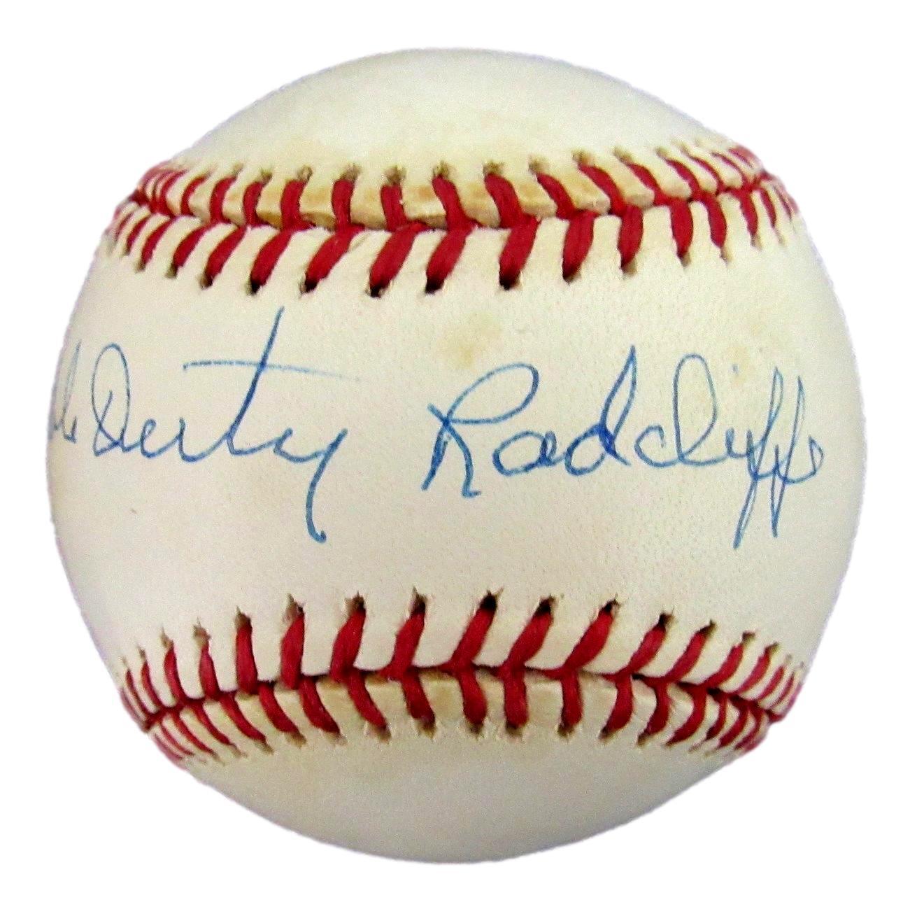 Ted Double Duty Radcliffe Birmingham Signed Rawlings ONL Baseball JSA 165373