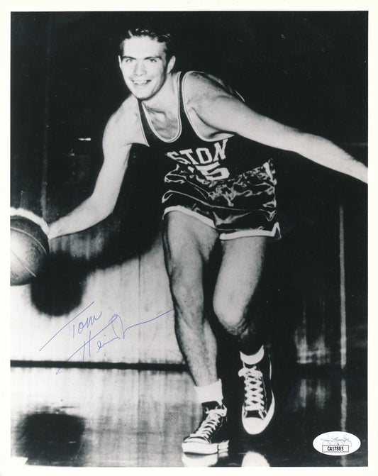 Tom Heinsohn HOF Signed/Autographed 8x10 Photo Boston Celtics JSA 192948