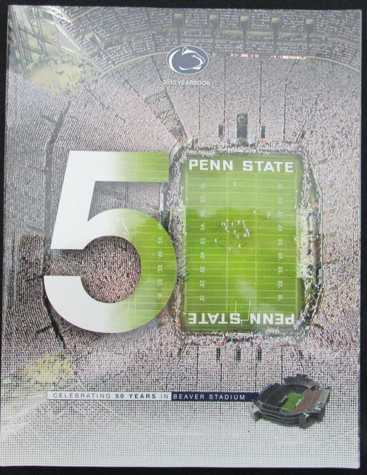 2010 Penn State Nittany Lions Football Yearbook 50 years of PSU FB 157802