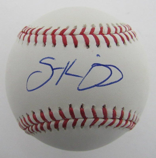 Scott Kingery Phillies Signed Rawlings OML Baseball Fanatics 141392