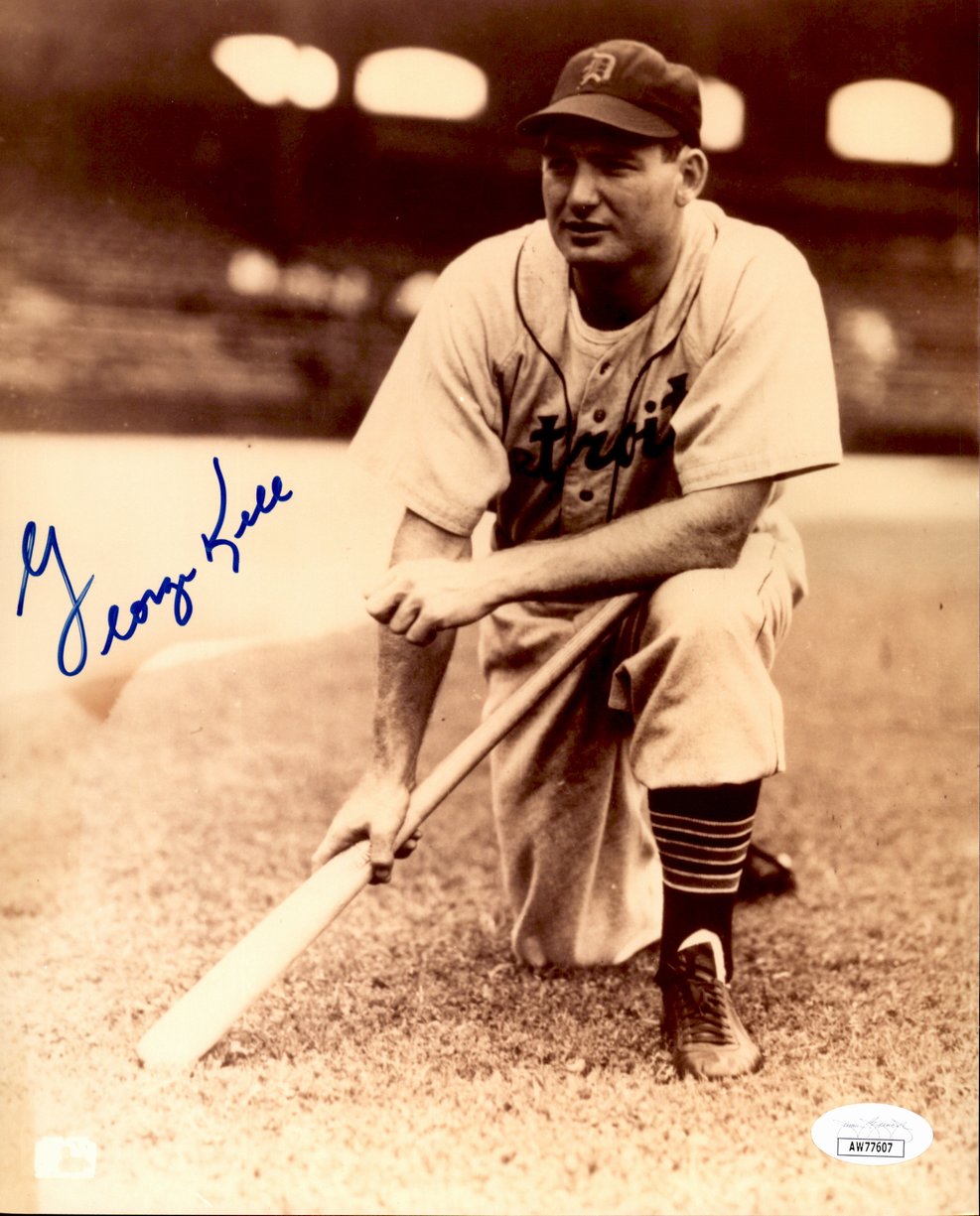 George Kell HOF Signed/Autographed 8x10 Photo Detroit Tigers JSA 191384