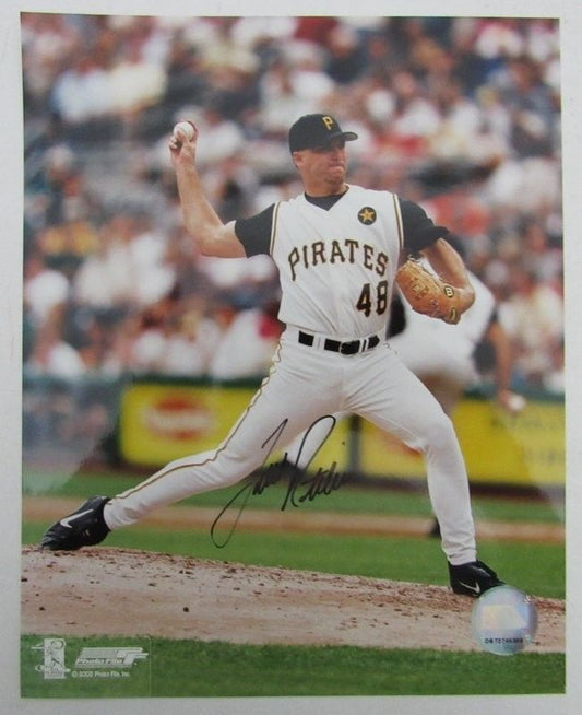 Todd Ritchie Autographed/Signed Pittsburgh Pirates 8x10 Photo  129790