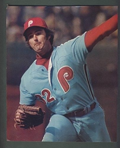 Steve Carlton Philadelphia Phillies Autograped/Signed Magazine Page JSA 132423