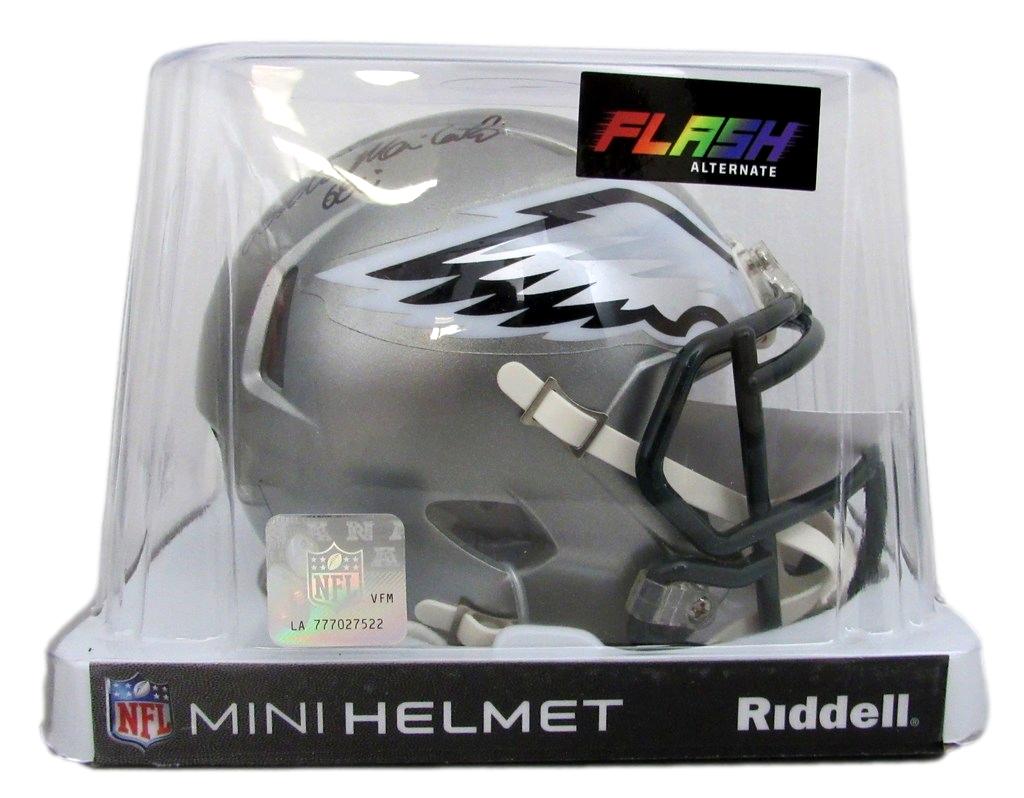 Jordan Mailata Autographed Mini Flash Football Helmet Eagles JSA 183541