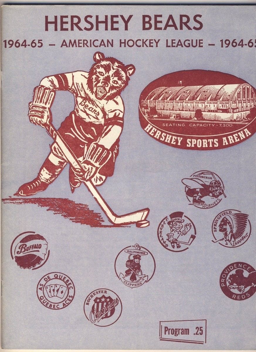 Hershey Bears 4/14 1965 Calder Cup Final Game 3 Program vs. Buffalo AHL 127968