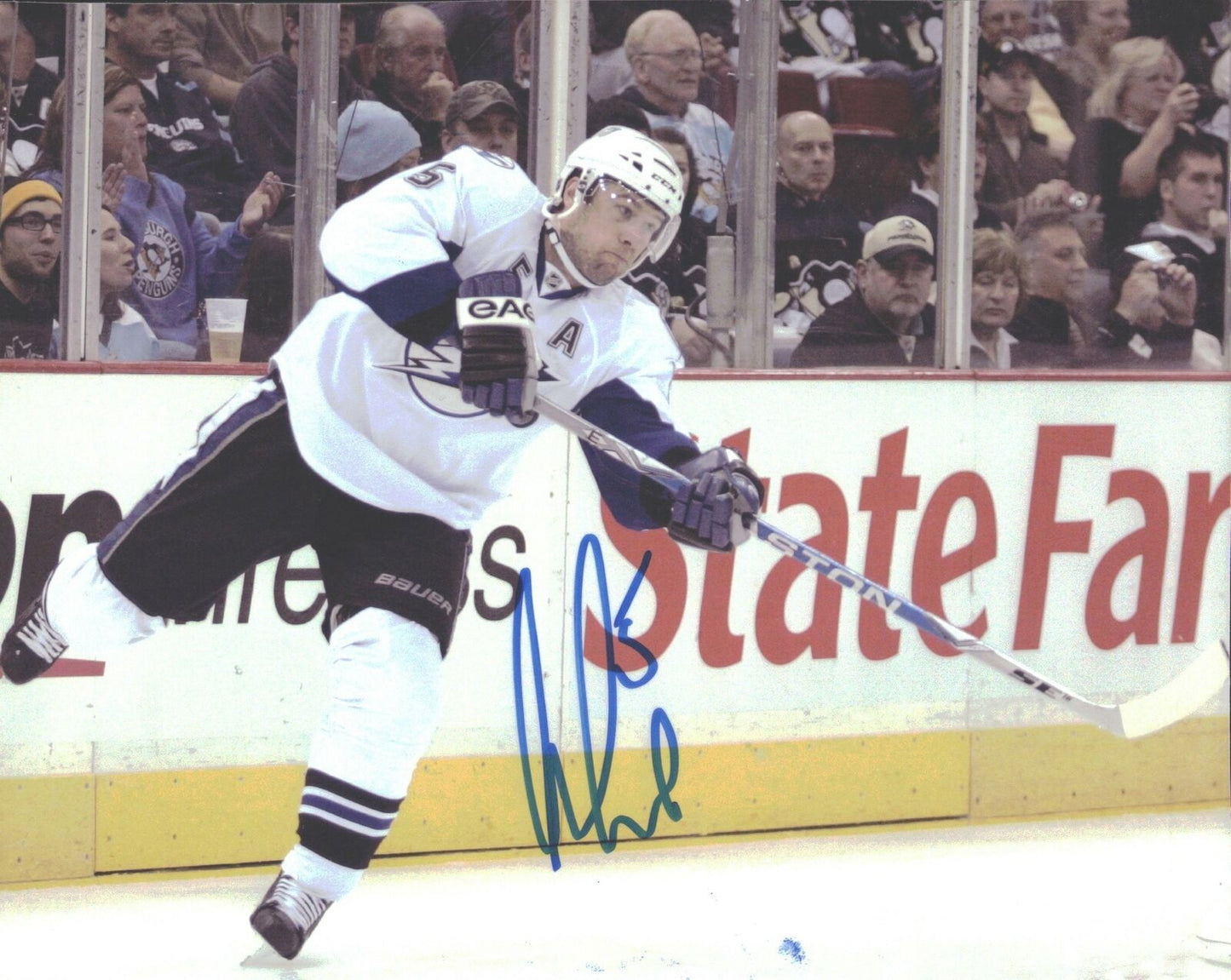 Mattias Ohlund Tampa Bay Lightning Signed/Autographed 8x10 Photo 152714