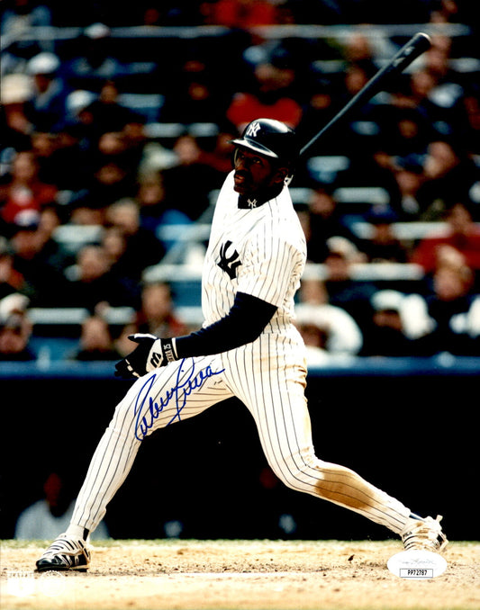Ruben Sierra New York Yankees Signed/Autographed 8x10 Photo JSA 161078