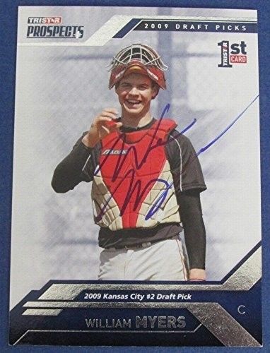 Will Myers Rays Signed/Autographed 2009 Tristar Prospects Baseball Card #53