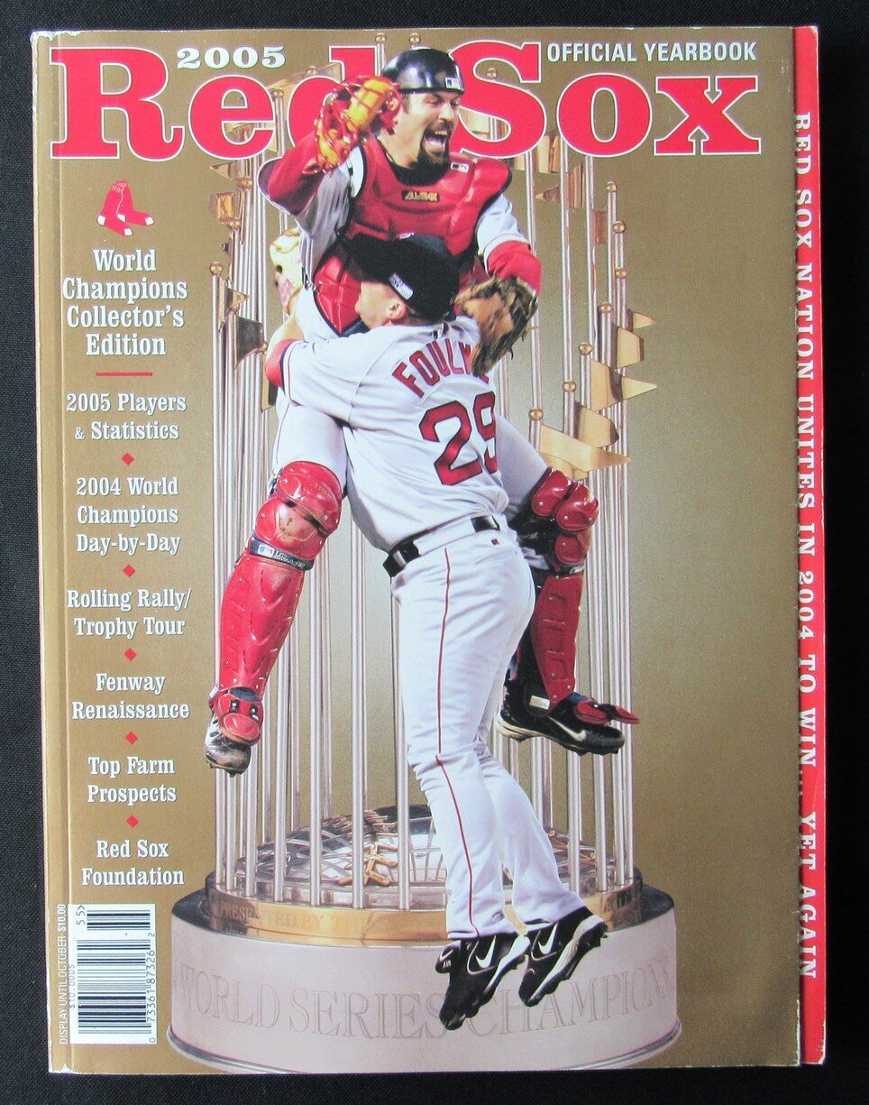 2005 Boston Red Sox World Series Champions Yearbook