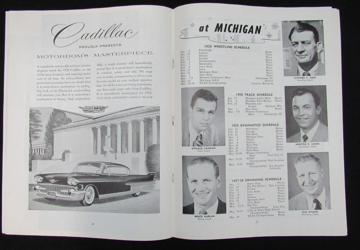 Vintage 11/23/1957 Michigan vs Ohio State Football Program - The Game 188737