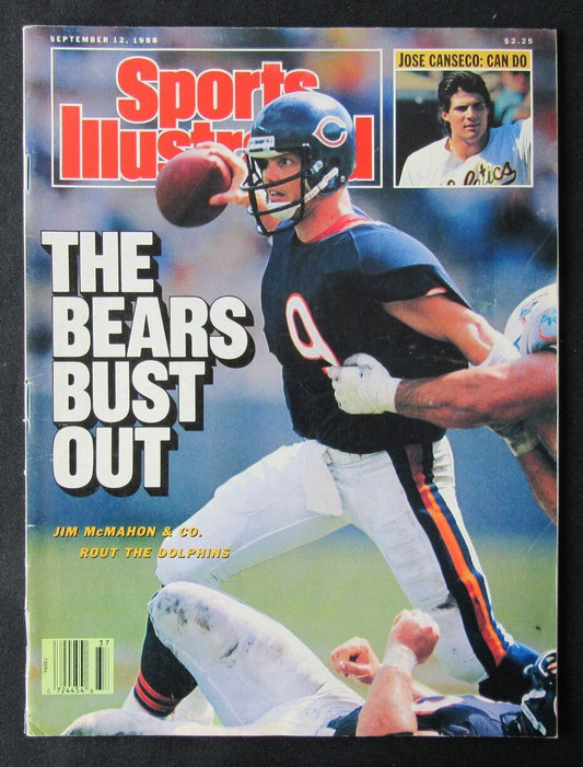 September 12, 1988 Sports Illustrated Magazine NO LABEL Jim McMahon 176502