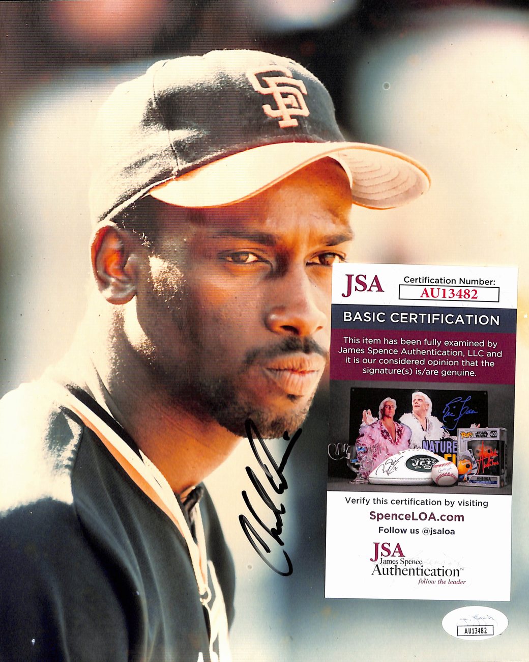 Chili Davis Signed/Autographed 8x10 Photo San Francisco Giants JSA 190193