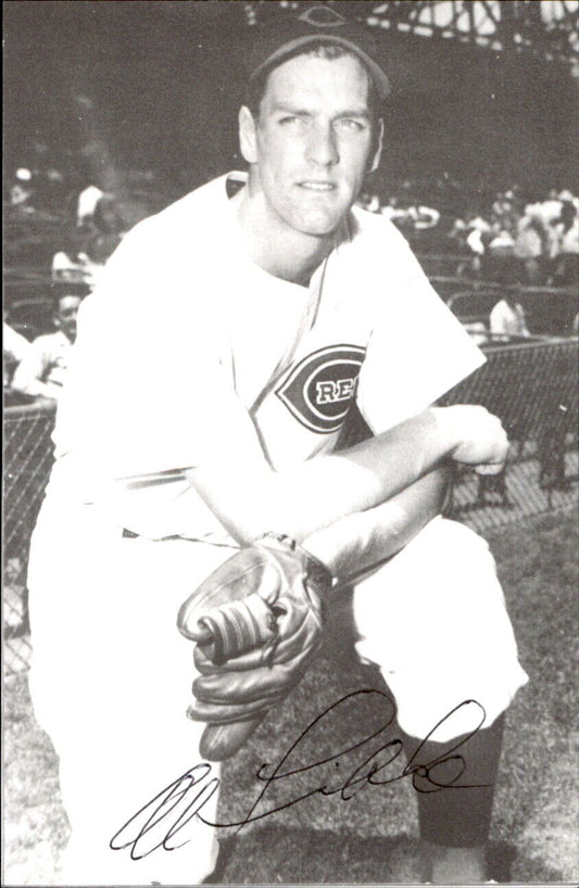 Al Libke Reds d. 2003 Signed/Autographed 3x5  Photo 178562