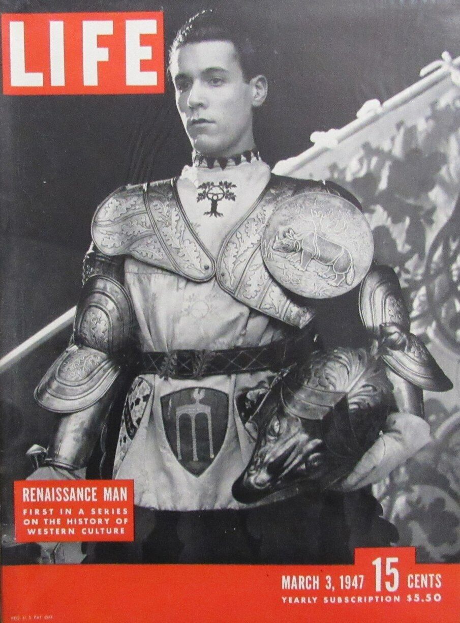 Vintage LIFE Magazine March 3, 1947 - Renaissance Man Western Culture 164734