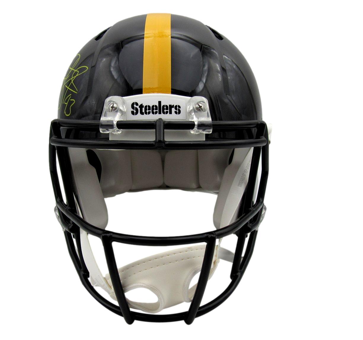 Troy Polamalu Signed Full Size Speed Authentic Helmet Steelers Beckett 178387