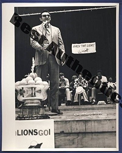 Joe Paterno w/ Cappelletti 8x10 Wire/Press Photo