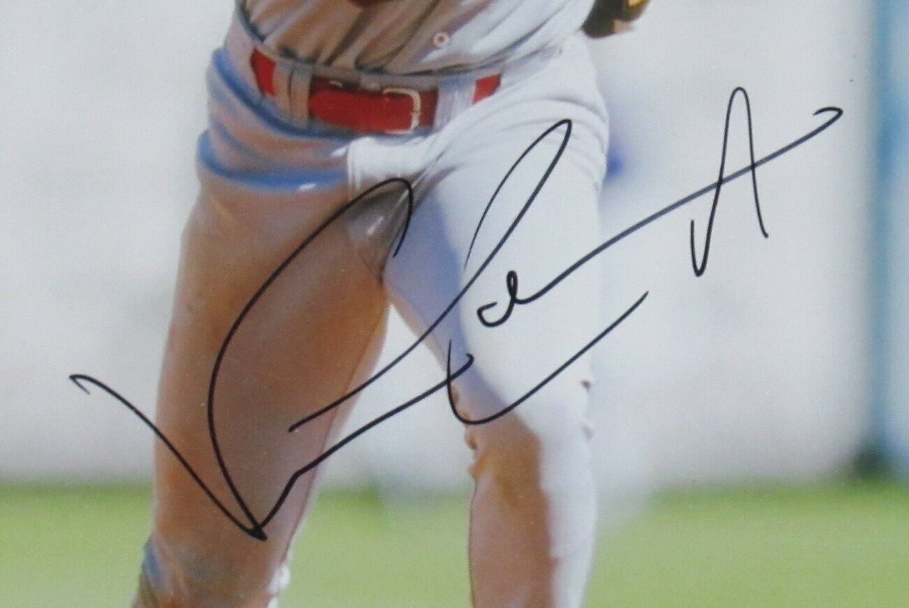 Vince Coleman St. Louis Cardinals Signed/Auto 8x10 Photo Framed JSA 161508