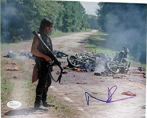 Norman Reedus Daryl Dixon The Walking Dead Auto/Signed 8x10 Photo JSA 129329