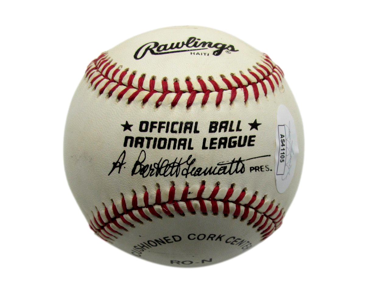 Sammy Baugh HOF Signed Rawlings ONL Baseball Washington Redskins JSA 187319