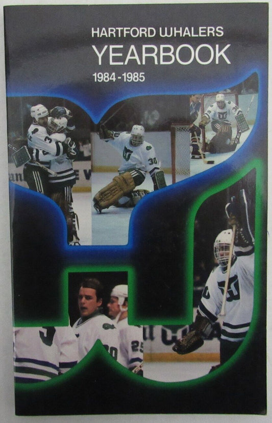 1984-85 Hartford Whalers Yearbook Media Guide 176834