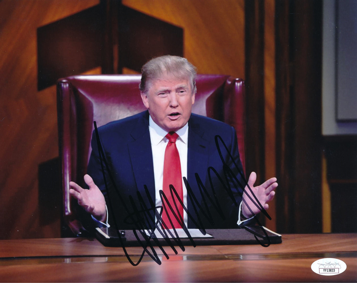 Donald Trump Signed/Autographed 8x10 Photo JSA 190517