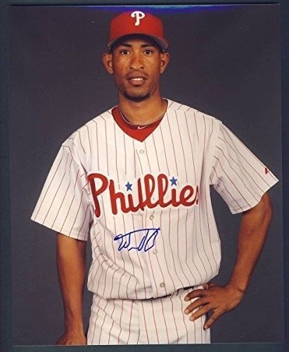 Wilson Valdez Philadelphia Phillies Signed/Autographed 8x10 Photo PSA/JSA PASS