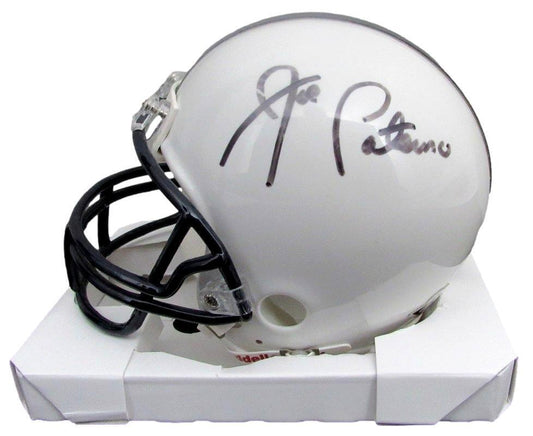 Joe Paterno Autographed Mini Football Helmet Penn State JSA 182379