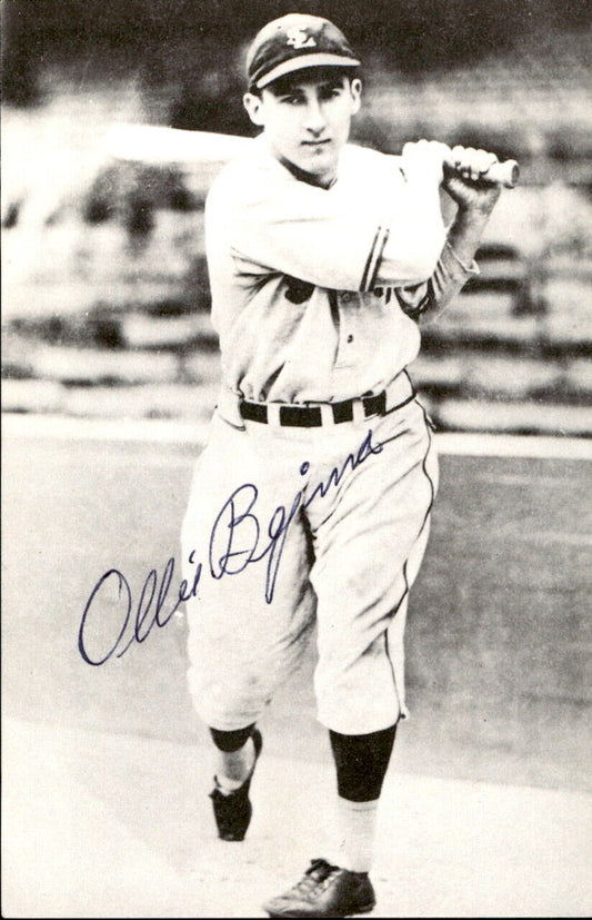 Ollie Bejma Browns d. 1995 Signed/Autographed 3x5  Photo 177949