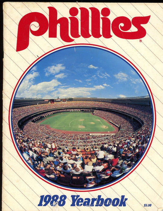 1988 Philadelphia Phillies Yearbook 177643