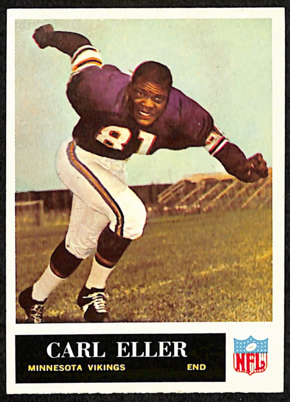 1965 Philadelphia Football Vikings Team Set (13/14) Cards Carl Eller RC 189255