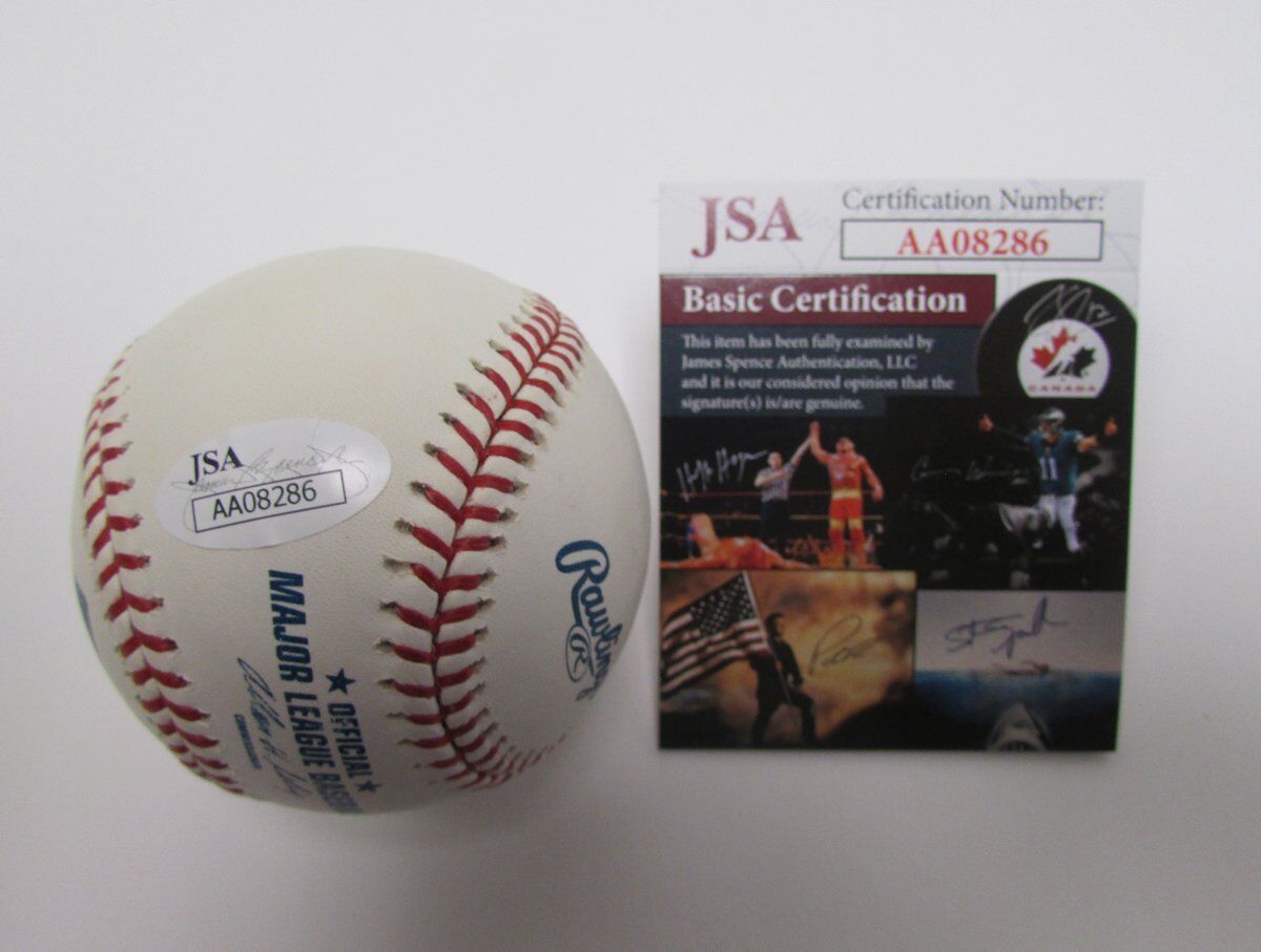 Ron Hansen White Sox/Orioles Signed OML Baseball JSA 138245