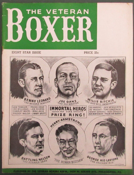 The Veteran Boxer Magazine Eight Star Issue "Immortal Heroes" 167718