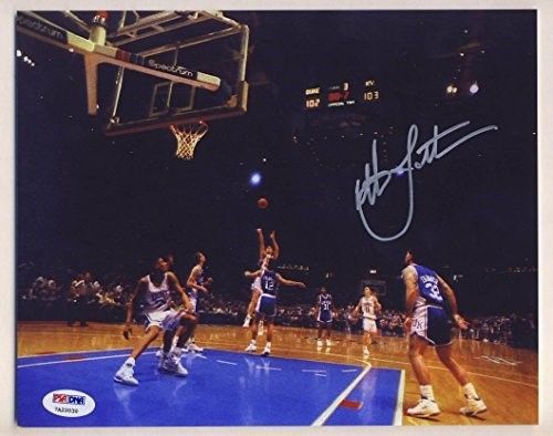 Christian Laettner Duke Blue Devils Signed 8x10 Photo PSA/DNA 7A22030