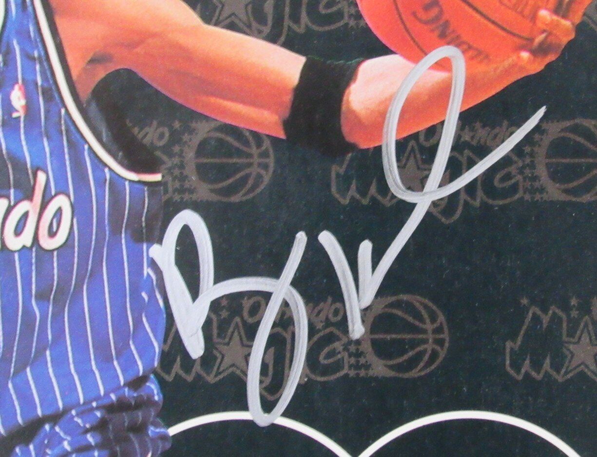 Anfernee "Penny" Hardaway Autographed 1996-97 HOOPS Program PSA/DNA