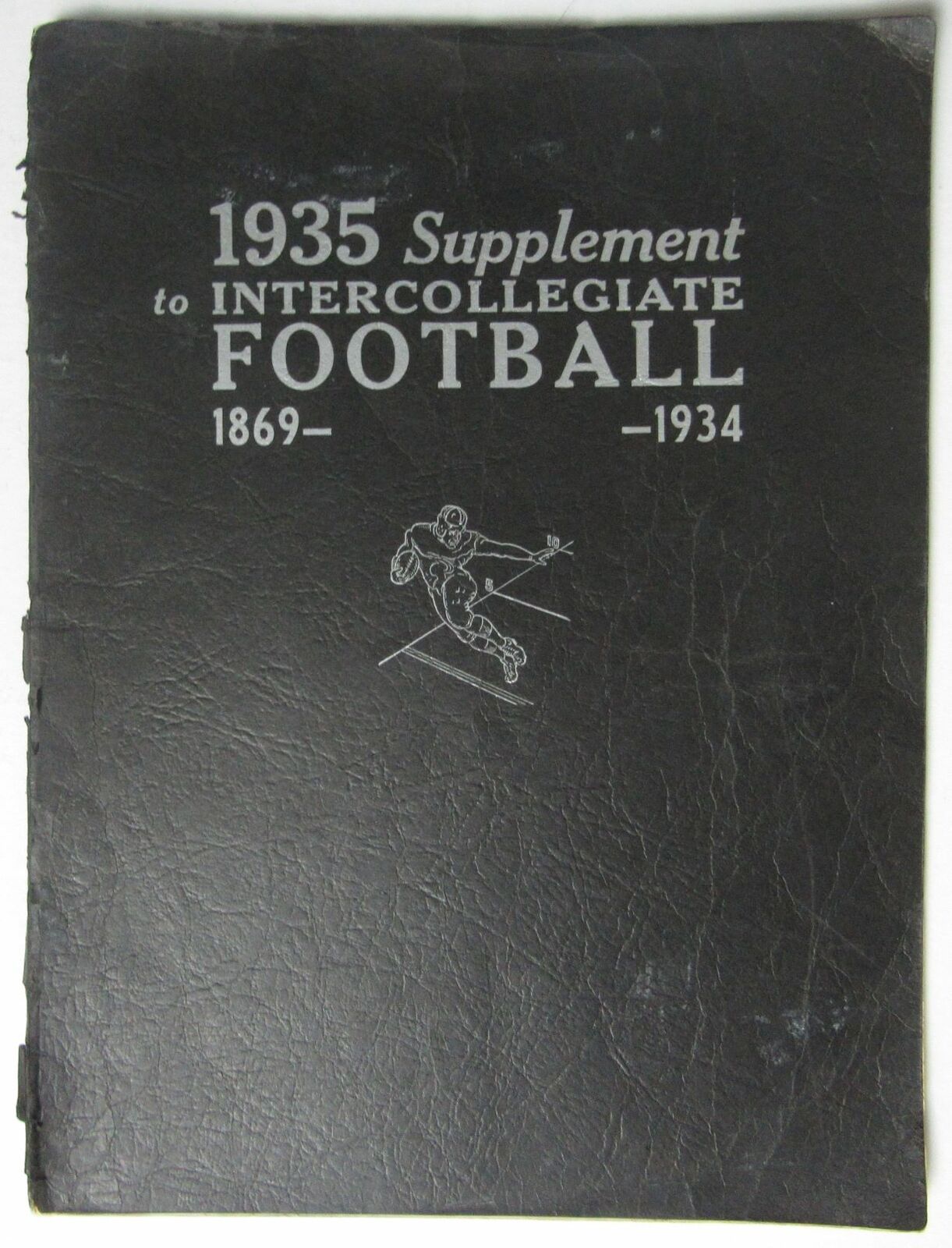 1935 Supplement to Intercollegiate Football Program 144530