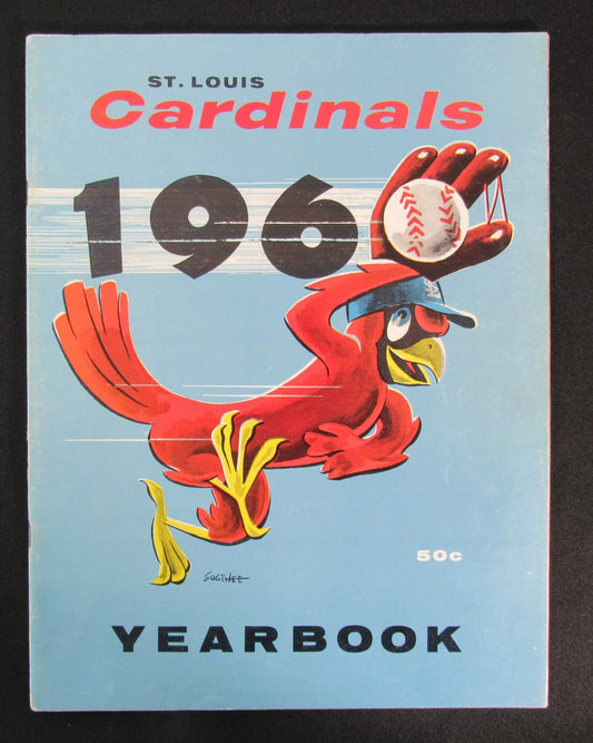 1960 St. Louis Cardinals Baseball Official Yearbook