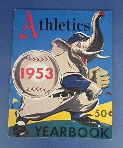 Vintage 1953 Philadelphia A's Athletics Official Yearbook