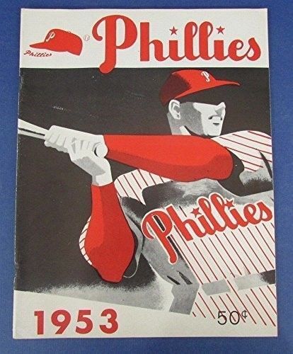 Vintage 1953 Philadelphia Phillies Official Yearbook 123087