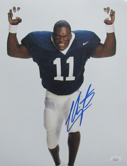 LaVar Arrington Signed/Autographed 11x14 Photo Penn State JSA 190822