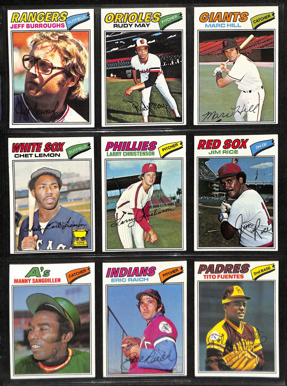 1977 Topps Baseball Card Complete Set (1-660) Dawson Fidrych Sutter Ryan 191961