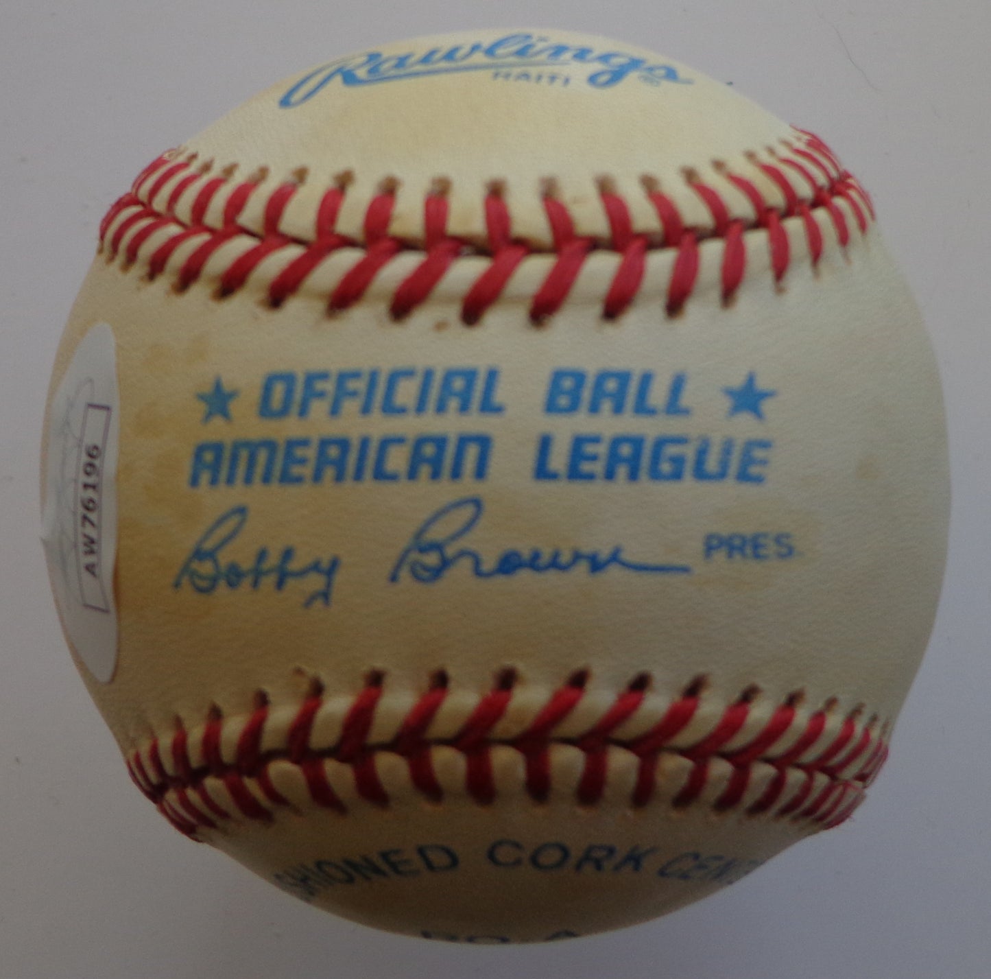 Boog Powell Signed/Autographed OAL Baseball Baltimore Orioles JSA 191792