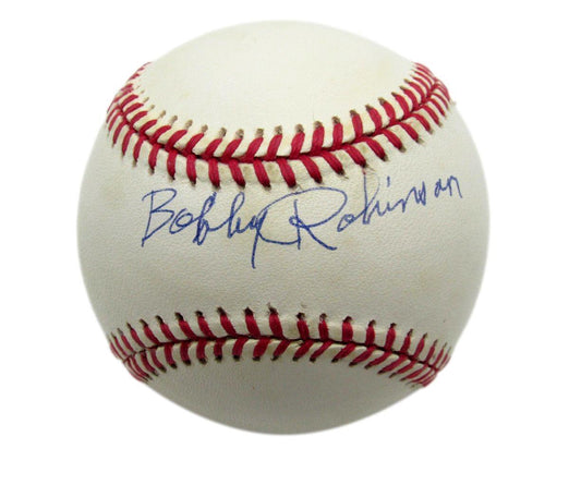 William Bobby Robinson Signed OAL Baseball Negro League Detroit Stars PSA/DNA