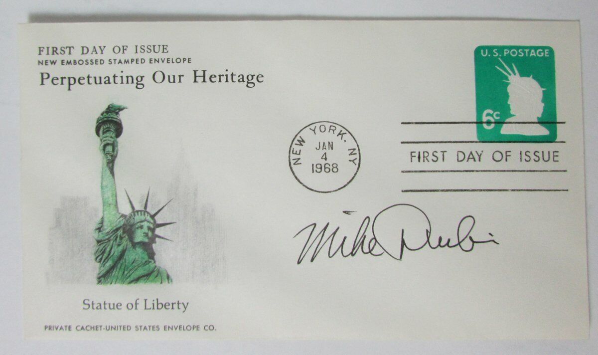 Mike Durbin Bowling PBA HOF Signed/Auto FDC First Day Cover/Envelope 146682