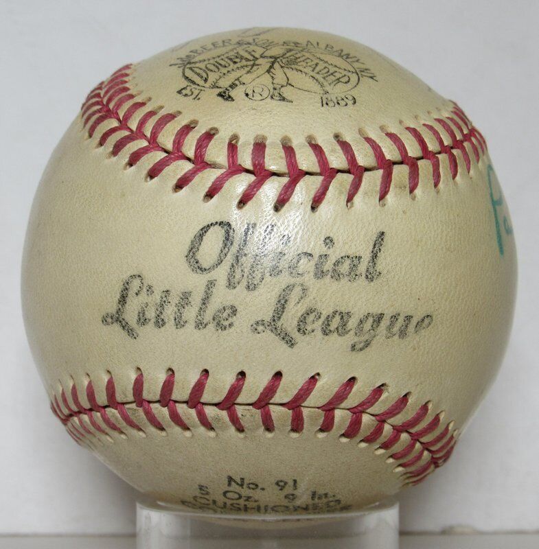 1970's Philadelphia Phillies Multi  Signed Little League Baseball Bowa/Ozark