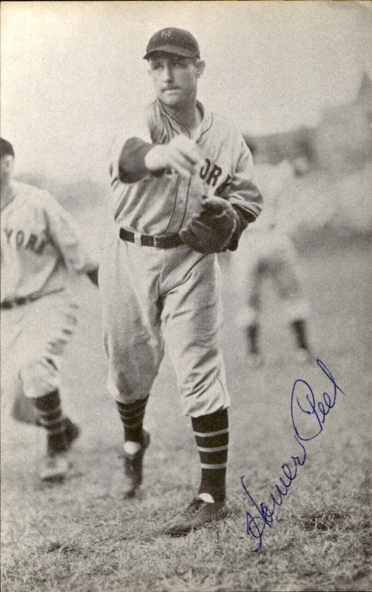 Homer Peel NY Giants d. 1997 Signed/Autographed 3x5  Photo 178706